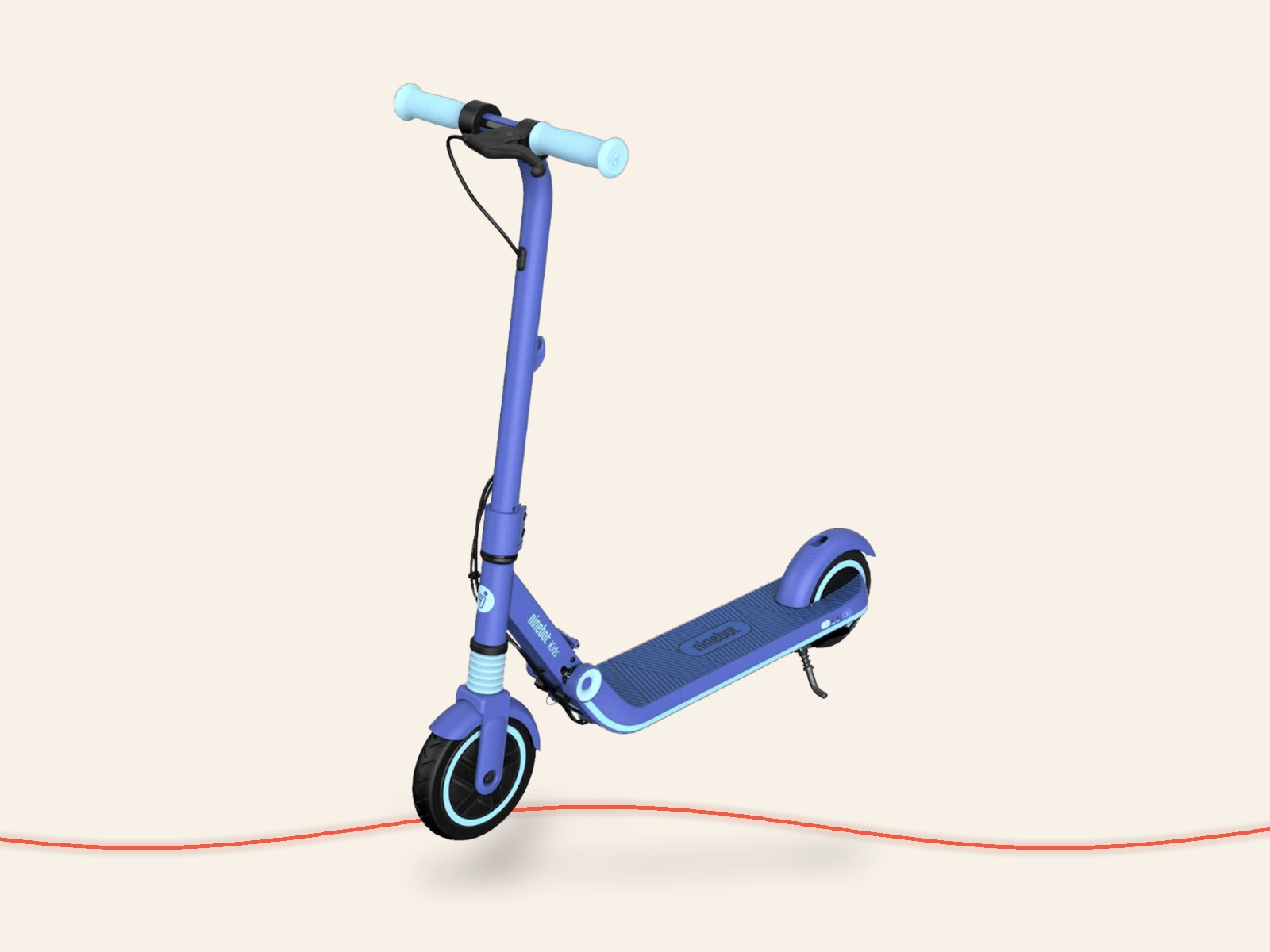 Segway Ninebot Zing E8 kids electric scooter, side view