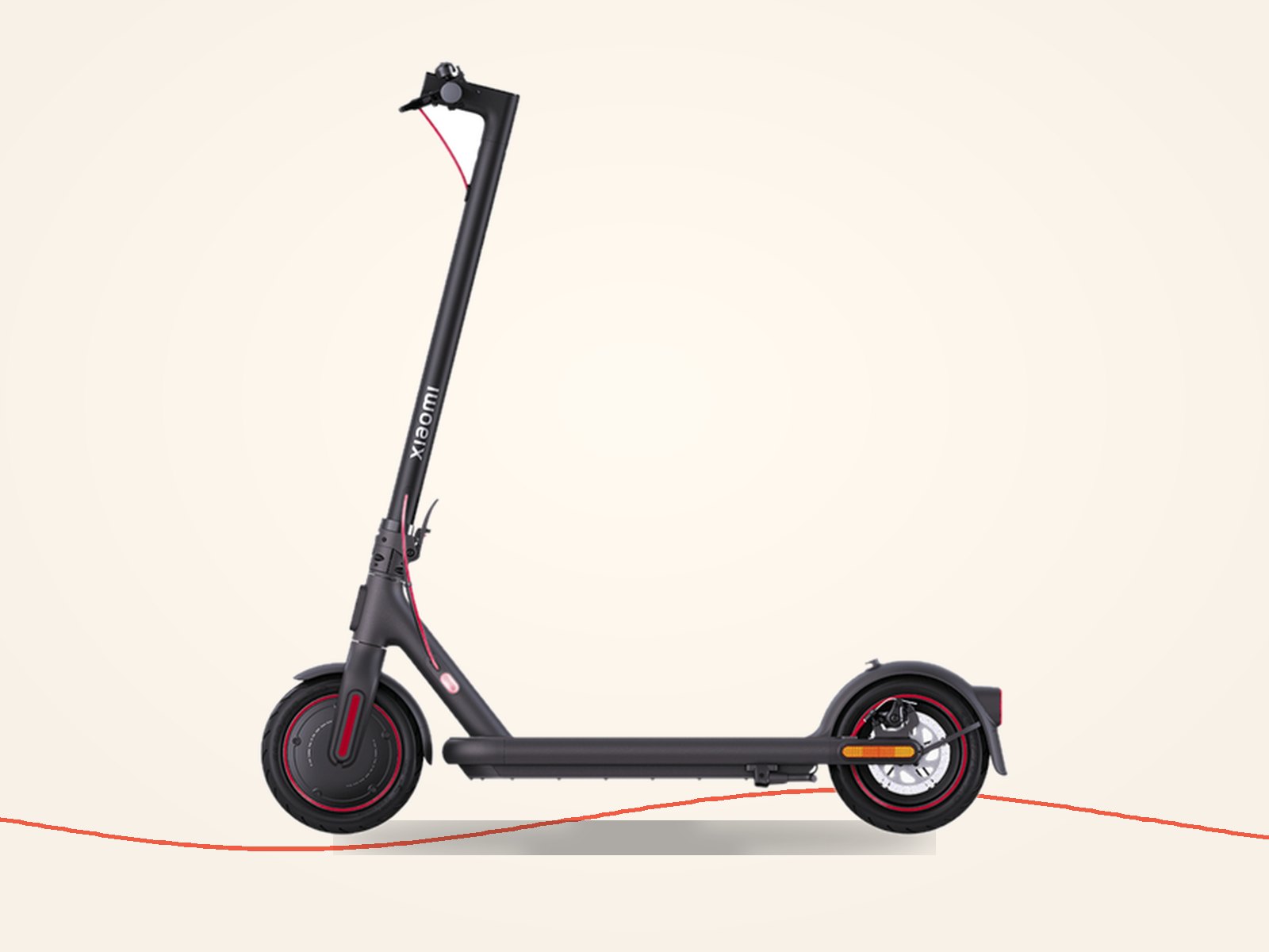 Xiaomi Electric Scooter 4 Pro electric scooter, side profile